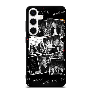 BLACK WHITE WHY DON'T WE Samsung Galaxy S24 Case BLACK WHITE WHY DON'T WE Samsung Galaxy S24 Case