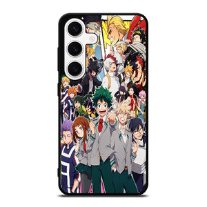 BOKU NO HERO ANIME CHARACTER ILLUSTRATION Samsung Galaxy S24 Case BOKU NO HERO ANIME CHARACTER ILLUSTRATION Samsung Galaxy S24 Case