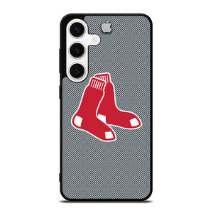BOSTON RED SOX APPLE LOGO Samsung Galaxy S24 Case BOSTON RED SOX APPLE LOGO Samsung Galaxy S24 Case