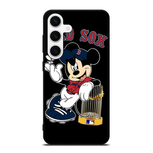 BOSTON RED SOX MICKEY MOUSE Samsung Galaxy S24 Case BOSTON RED SOX MICKEY MOUSE Samsung Galaxy S24 Case