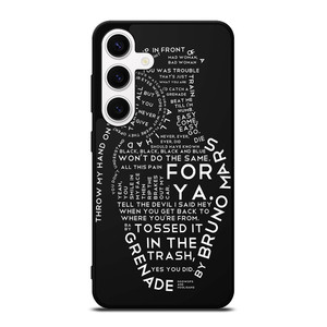 BRUNO MARS LYRICS Samsung Galaxy S24 Case BRUNO MARS LYRICS Samsung Galaxy S24 Case