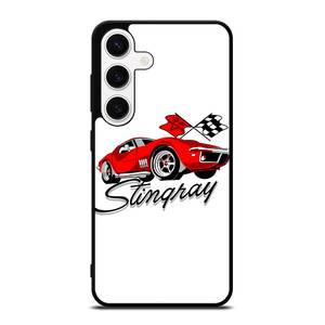 CHEVY RED CAR CARTOON Samsung Galaxy S24 Case CHEVY RED CAR CARTOON Samsung Galaxy S24 Case