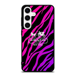COACH NEW YORK BLACK VIOLET Samsung Galaxy S24 Case COACH NEW YORK BLACK VIOLET Samsung Galaxy S24 Case
