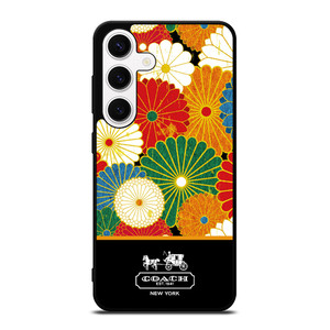 COACH NEW YORK COLORFUL FLORAL LOGO Samsung Galaxy S24 Case COACH NEW YORK COLORFUL FLORAL LOGO Samsung Galaxy S24 Case