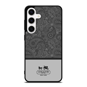 COACH NEW YORK GREY BATIK Samsung Galaxy S24 Case COACH NEW YORK GREY BATIK Samsung Galaxy S24 Case