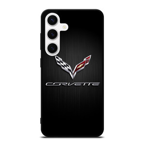 CORVETTE SYMBOLS BLACK Samsung Galaxy S24 Case CORVETTE SYMBOLS BLACK Samsung Galaxy S24 Case
