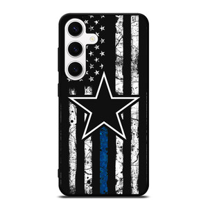 DALLAS COWBOYS THIN BLUE Samsung Galaxy S24 Case DALLAS COWBOYS THIN BLUE Samsung Galaxy S24 Case