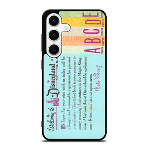 DISNEY WORLD TICKET BOOK Samsung Galaxy S24 Case DISNEY WORLD TICKET BOOK Samsung Galaxy S24 Case