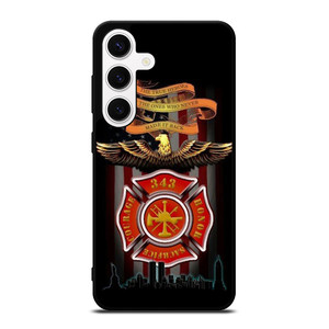 FIREFIGHTER QUOTES FIRE DEPT Samsung Galaxy S24 Case