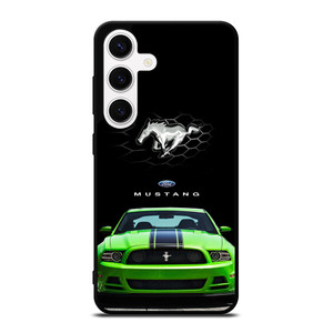 FORD MUSTANG CAR GREEN Samsung Galaxy S24 Case FORD MUSTANG CAR GREEN Samsung Galaxy S24 Case
