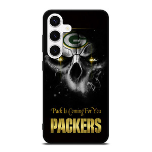 GREEN BAY PACKERS SKULL Samsung Galaxy S24 Case