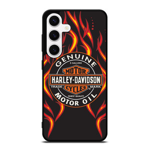HARLEY DAVIDSON GENUINE MOTOR OIL BADGE Samsung Galaxy S24 Case