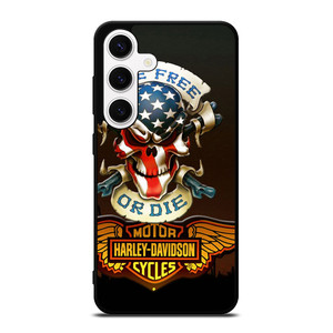 HARLEY DAVIDSON LIVE FREE OR DIE Samsung Galaxy S24 Case