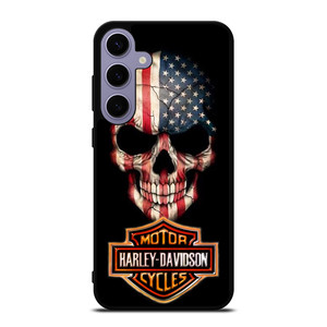 HARLEY DAVIDSON SKULL FLAG Samsung Galaxy S24 Case HARLEY DAVIDSON SKULL FLAG Samsung Galaxy S24 Case