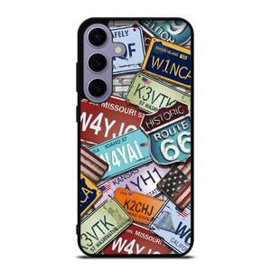 HISTORICAL ROUTE 66 NUMBER PLATE Samsung Galaxy S24 Case HISTORICAL ROUTE 66 NUMBER PLATE Samsung Galaxy S24 Case