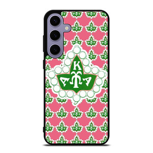 HOT AKA PINK AND GREEN Samsung Galaxy S24 Case HOT AKA PINK AND GREEN Samsung Galaxy S24 Case