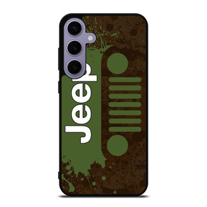 JEEP WRANGLER LOGO GREEN Samsung Galaxy S24 Case