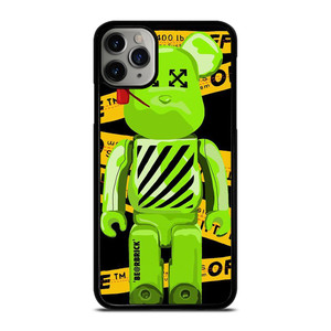 BEARBRICK X OFF WHITE iPhone 11 Pro Max Case BEARBRICK X OFF WHITE iPhone 11 Pro Max Case