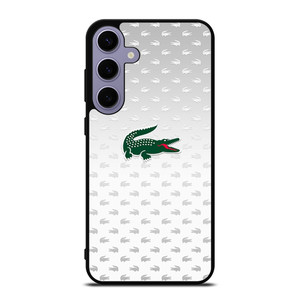 LACOSTE SILVER PATTERN Samsung Galaxy S24 Case LACOSTE SILVER PATTERN Samsung Galaxy S24 Case