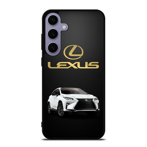 LEXUS WHITE CAR GOLD LOGO Samsung Galaxy S24 Case LEXUS WHITE CAR GOLD LOGO Samsung Galaxy S24 Case