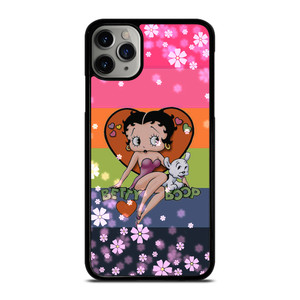 BETTY BOOP PINK FLOWER iPhone 11 Pro Max Case BETTY BOOP PINK FLOWER iPhone 11 Pro Max Case