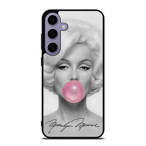 MARILYN MONROE PINK BUBBLEGUM ART Samsung Galaxy S24 Case MARILYN MONROE PINK BUBBLEGUM ART Samsung Galaxy S24 Case