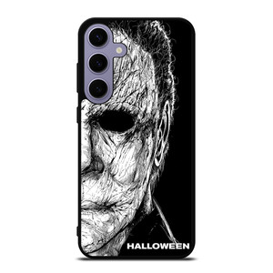 MICHAEL MYERS FACE HALLOWEEN FACE ART Samsung Galaxy S24 Case