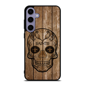 NEW ORLEANS SAINTS SKULL 2 Samsung Galaxy S24 Case