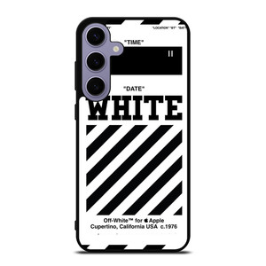 OFF WHITE DATE TIME Samsung Galaxy S24 Case