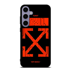 OFF WHITE RED CIRCUIT Samsung Galaxy S24 Case