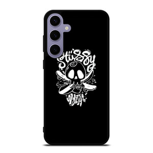 STUSSY SKULL LOGO ARTWORK Samsung Galaxy S24 Case