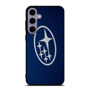 SUBARU LOGO BLUE CARBON Samsung Galaxy S24 Case
