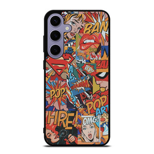 SUPERMAN POP ART COMIC Samsung Galaxy S24 Case