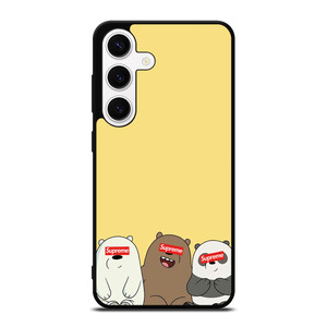 SUPREME WE BARE BEAR Samsung Galaxy S24 Case SUPREME WE BARE BEAR Samsung Galaxy S24 Case