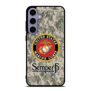 USMC US MARINE CORPS SEMPER Samsung Galaxy S24 Case USMC US MARINE CORPS SEMPER Samsung Galaxy S24 Case