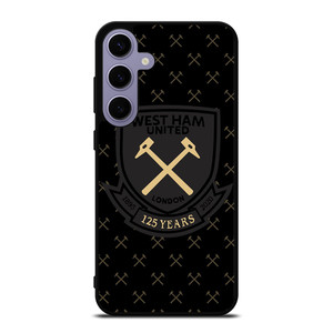 WEST HAM UNITED BLACK LOGO Samsung Galaxy S24 Case