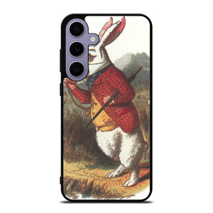 WHITE RABBIT ALICE IN WONDERLAND Disney Samsung Galaxy S24 Case WHITE RABBIT ALICE IN WONDERLAND Disney Samsung Galaxy S24 Case