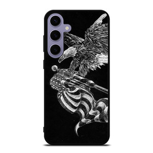 AMERICAN FLAG EAGLE SKETCH Samsung Galaxy S24 Plus Case