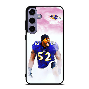 BALTIMORE RAVENS RAY LEWIS 52 Samsung Galaxy S24 Plus Case