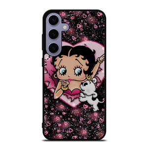 BETTY BOOP AND DOG CARTOON Samsung Galaxy S24 Plus Case