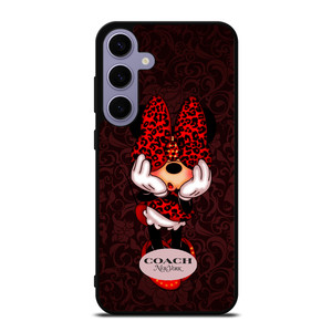 COACH MINNIE MOUSE NEW YORK Samsung Galaxy S24 Plus Case COACH MINNIE MOUSE NEW YORK Samsung Galaxy S24 Plus Case
