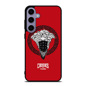 CROOK AND CASTLES BANDANA RED Samsung Galaxy S24 Plus Case CROOK AND CASTLES BANDANA RED Samsung Galaxy S24 Plus Case