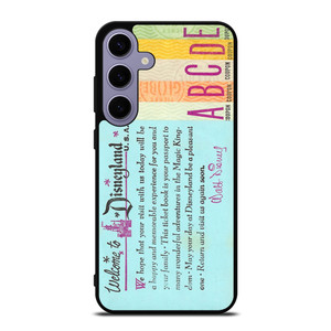 DISNEY WORLD TICKET BOOK Samsung Galaxy S24 Plus Case DISNEY WORLD TICKET BOOK Samsung Galaxy S24 Plus Case