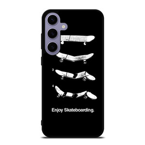 ENJOY SKATEBOARDING Samsung Galaxy S24 Plus Case ENJOY SKATEBOARDING Samsung Galaxy S24 Plus Case