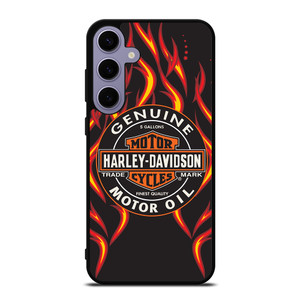 HARLEY DAVIDSON GENUINE MOTOR OIL BADGE Samsung Galaxy S24 Plus Case