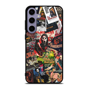 HORROR MOVIE POSTER COLLAGE Samsung Galaxy S24 Plus Case