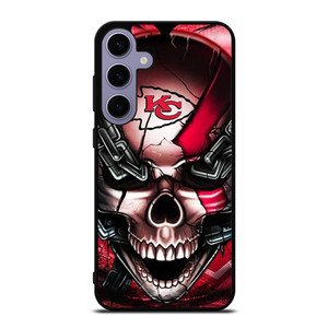 KANSAS CITY CHIEFS SKULL Samsung Galaxy S24 Plus Case