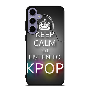 KEEP CALM AND LISTEN KPOP Samsung Galaxy S24 Plus Case KEEP CALM AND LISTEN KPOP Samsung Galaxy S24 Plus Case