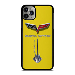 Corvette Stingray C7 Yellow iPhone 11 Pro Max Case Corvette Stingray C7 Yellow iPhone 11 Pro Max Case