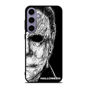 MICHAEL MYERS FACE HALLOWEEN FACE ART Samsung Galaxy S24 Plus Case